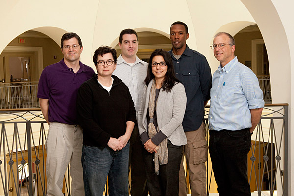 Chris Modlesky, Nancy Getchell, James Atlas, Jennifer Naccarelli, David Wilson and Jonathan Justice.