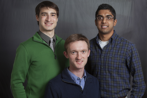 Benjamin Lefler, Daniel Charytonowicz, and Adam Ramsaran.