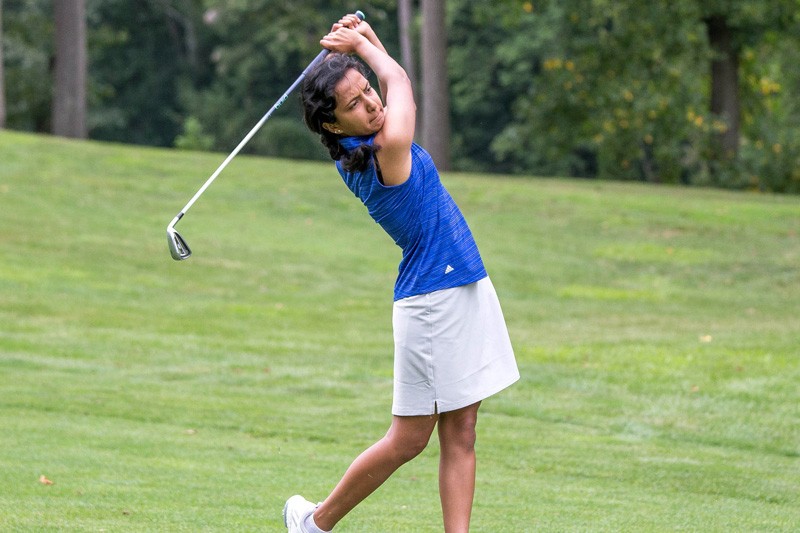Aashaka Desai is a senior on the UD women’s golf team.