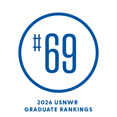 Ranked #69 in USNWR graduate computer science programs.